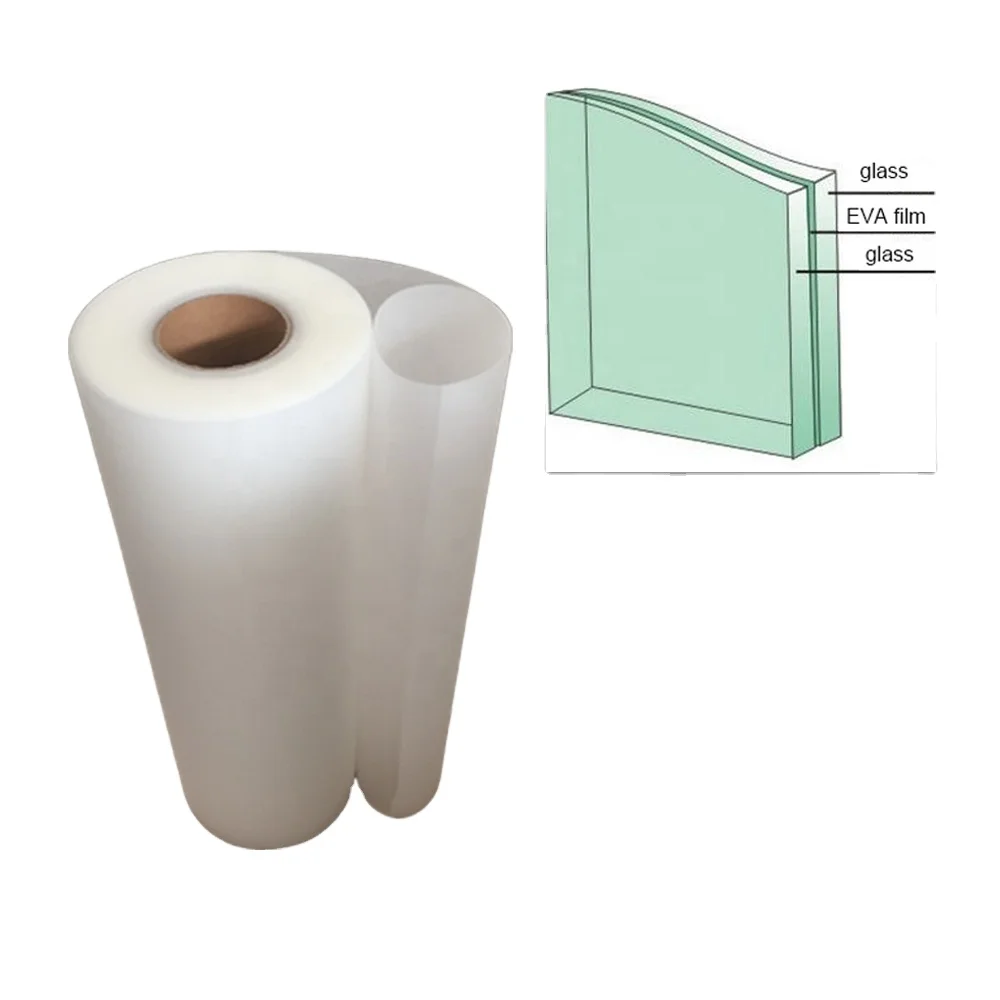 Transparent extra clear eva film for glass lamination