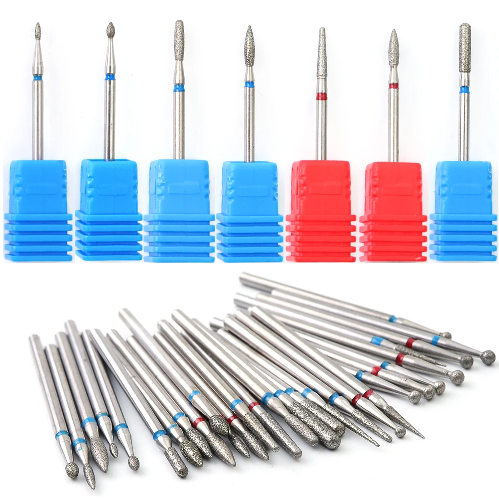 1PCS Diamond Manicure Nail Drill Bits Milling Cutter For Pedicure Nail File