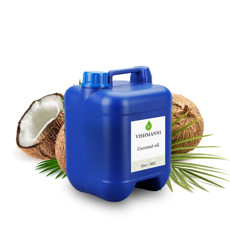 Производство по лучшей цене, холоднопрессованное натуральное кокосовое масло для красоты ухода за кожей и волос