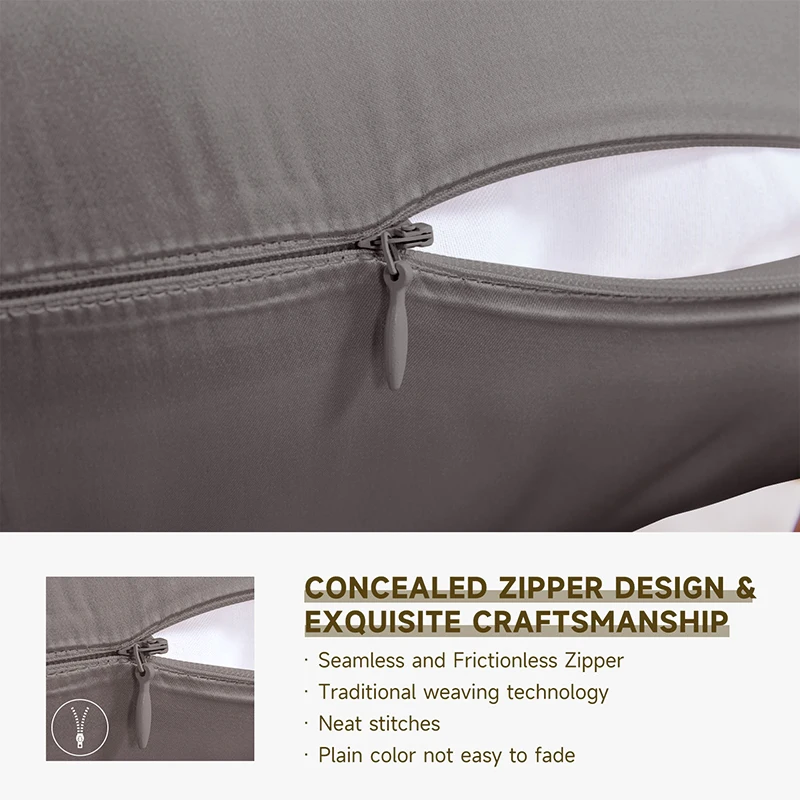 wholesale Luxury 19mm 100% silk pillowcase customized silk pillow cover pure mulberry silk pillow case set