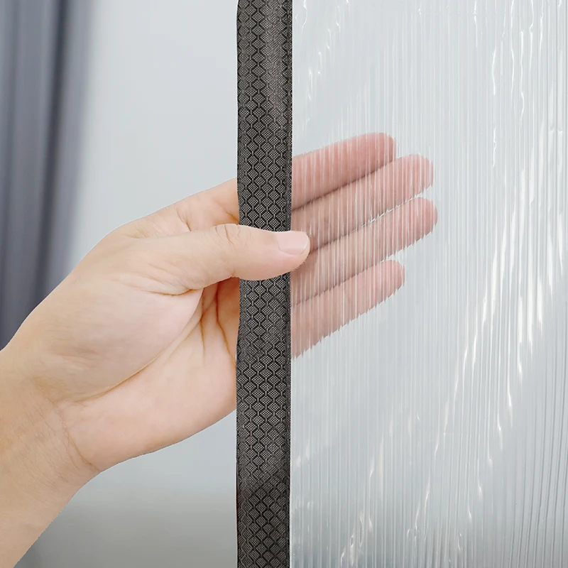 2024 EVA Magnetic air-conditioning door curtain  automatic closing door curtain suitable for Kitchen Living Room Bedroom