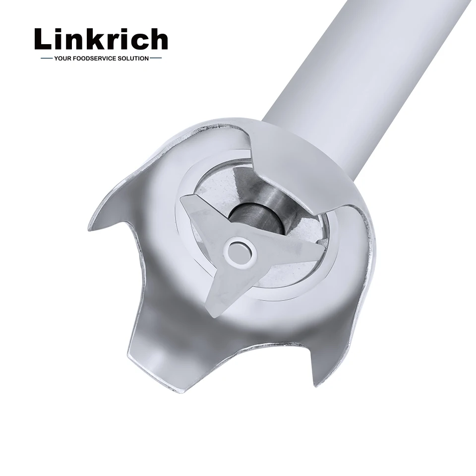 Linkrich New Commercial Electric Immersion Blender Variable Speed Multi-Purpose Stick Blender for Bakery for Mixing Flour
