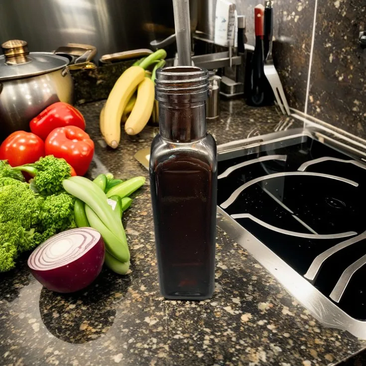 100ml Amber Glass Bottle With Metal Cap High Quality Custom Glass Bottle With Roll On Cap 3oz Glass Bottle