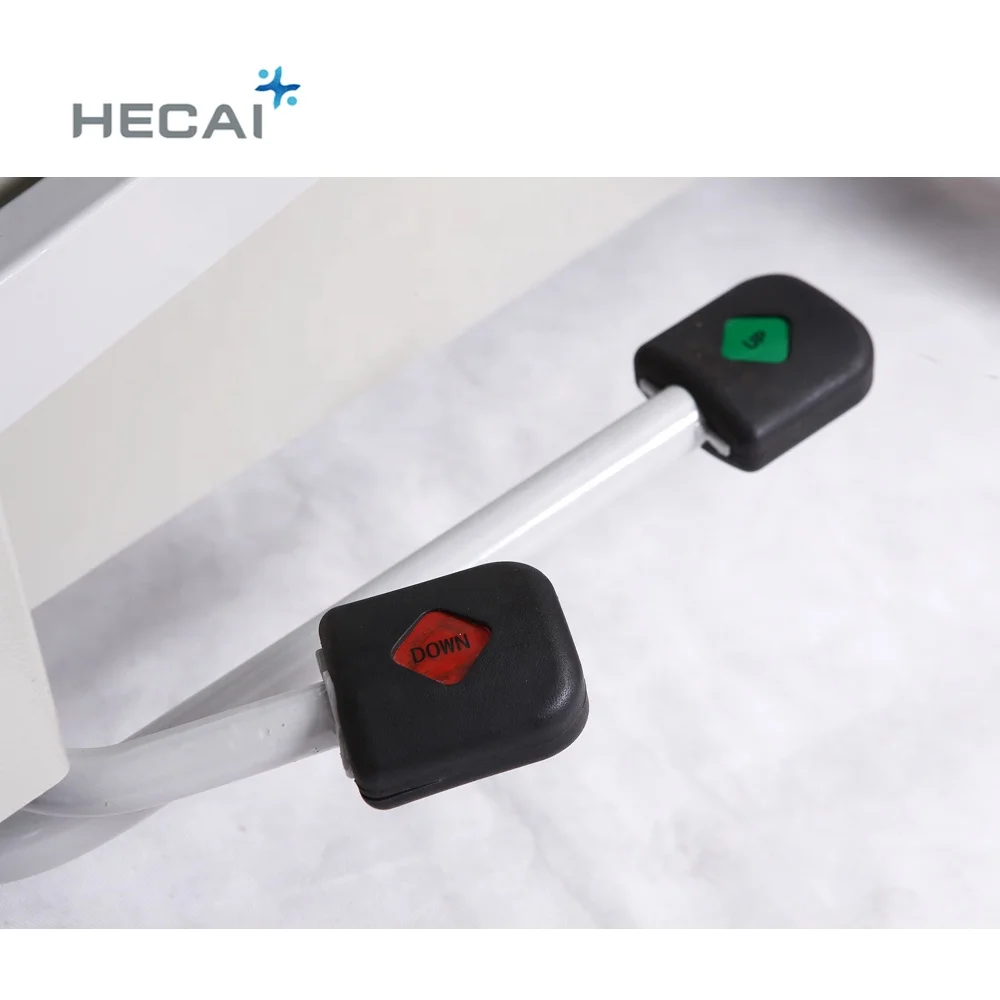 Multi-function Portable Hydraulic Transfer Bed Manual Hospital Patient Transfer Trolley Emergency Stretcher with X-ray bed board