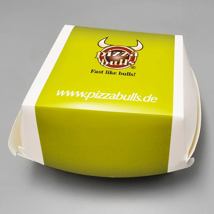 Kingwin Custom Disposable Food Grade Cardboard Hamburger Packaging Paper Burger Box