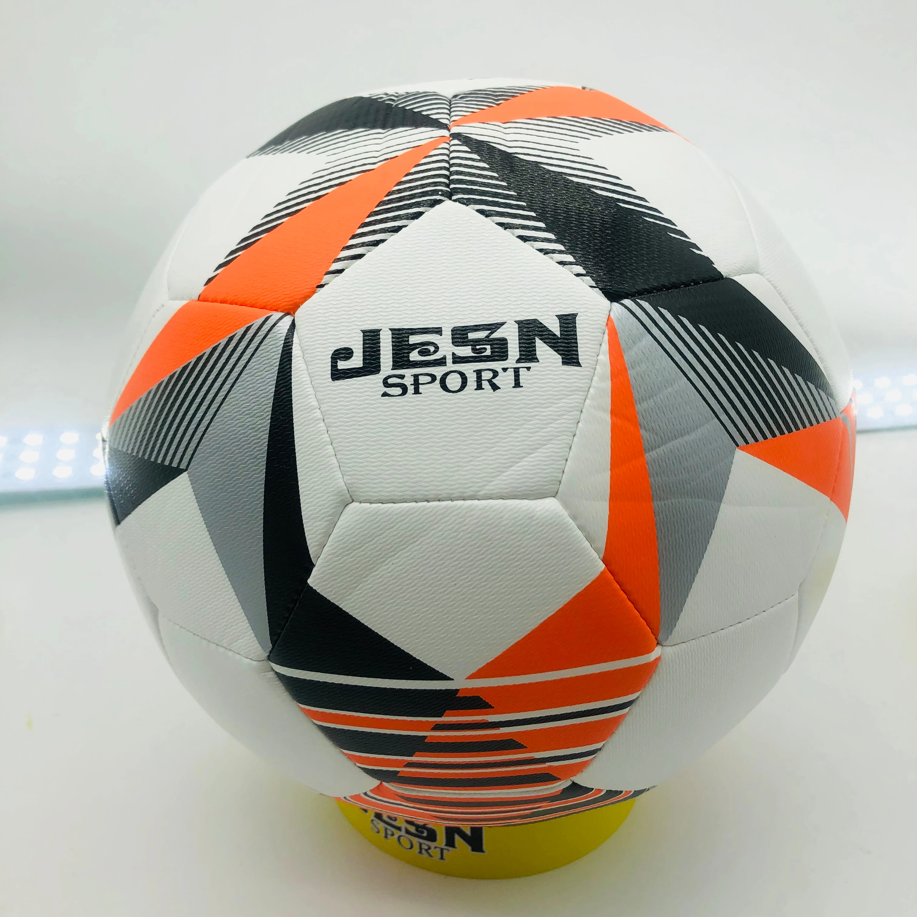 Manufacturer High Quality Eco-friendly Leather  PVC PU stitched size 5  official match custom sport balls soccer ball Football