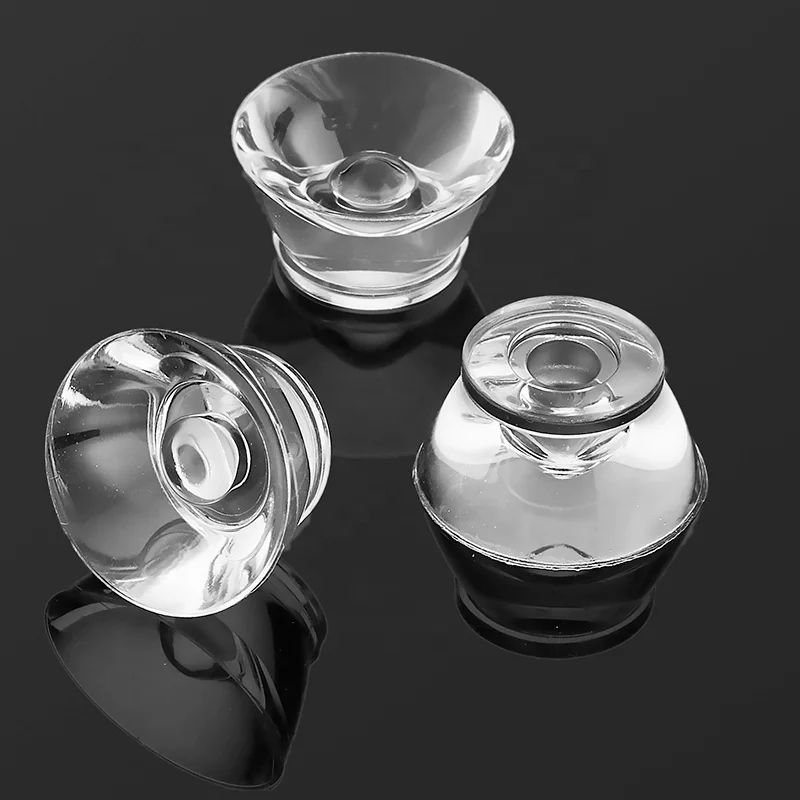 YEJIA Factory Customize Anti Yellowing Silicone TIR Reflect Lens For Led Spot Light