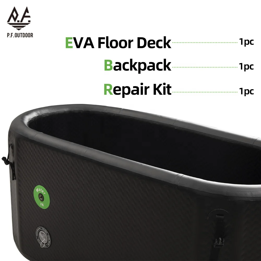 Custom size inflatable ice bath spa bucket adult inflatable bathtub sports recovery cold jump fitness Ice bath Tub