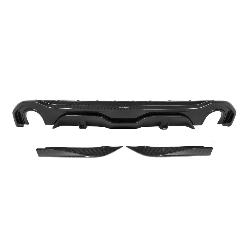 Dry Carbon Fiber  Body Kit SQ Exterior Front Lip Side Skirts Diffuser Bumper Protect Cover For BMW 4 Series G26 Body Kits