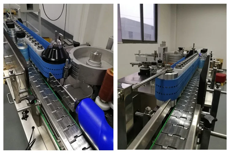 Paper Sticker Cold Glue Labeling Machine with Wet Glue Label Applicator for Glass Plastic Round Jars