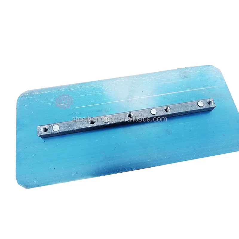 teel concrete finishing power trowel blades flat trowel Power  Parts Manganese Steel 1.8mm blue Power Trowel Blades