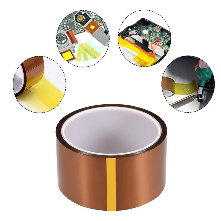 0.06mm High Temperature Heat Resistant Insulating Resist  Adhesive Film Tape For Heat Transfer Sublimation 3D Printing