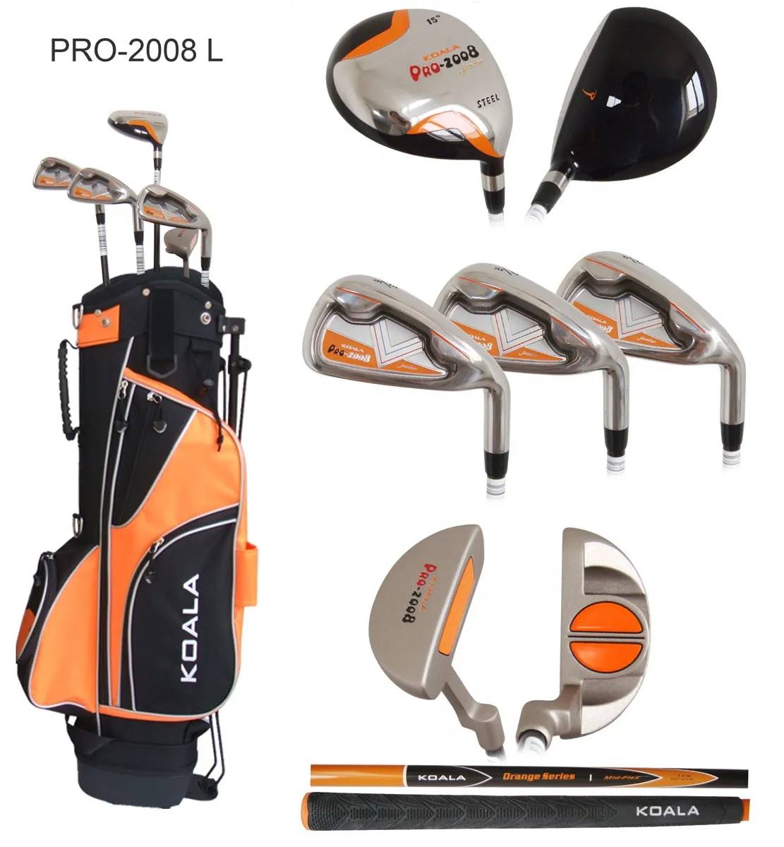 Factory OEM  glof driver golf putter golf grip right hand Junior kids golf club set