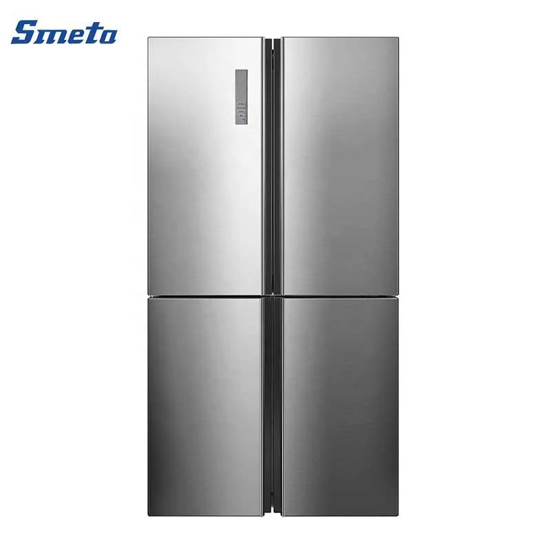 No Frost R600a Cross 4 Door Household Electric Fridge Refrigerator For Sale