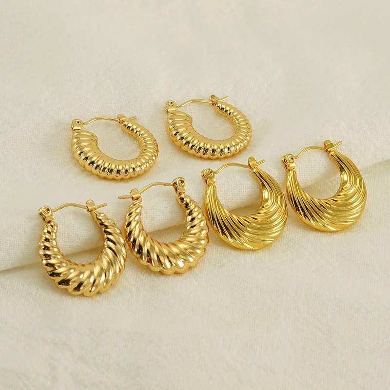 discount no fade stainless steel fancy earring tarnish free bijoux discount togo congo jewelry