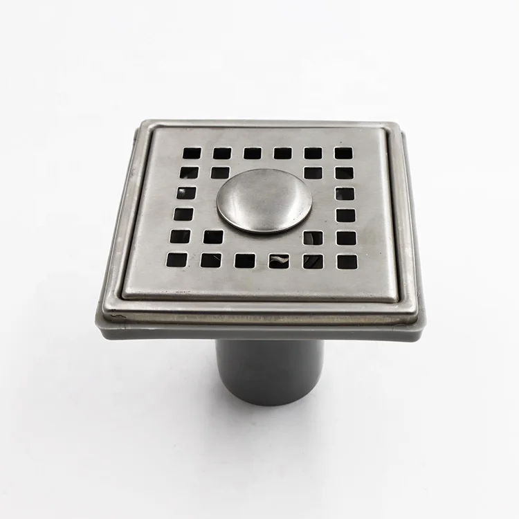 GUIDA 721027 100*100mm outlet 45mm ABS plastic washing machine drain shower room deodorant smart floor drain