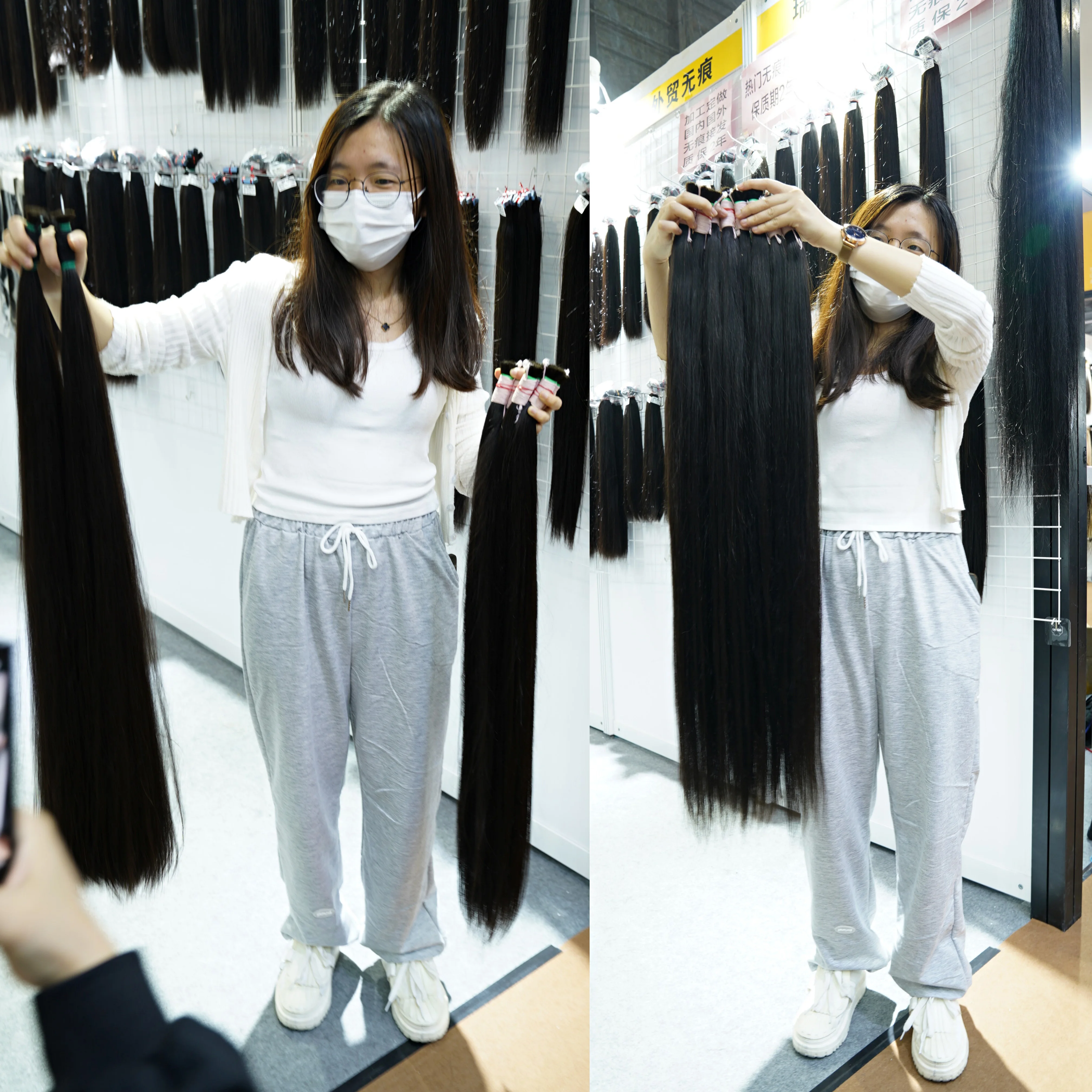 Дешевые 100 подвергавшиеся химическому воздействию) волос Необработанные индийские человеческие волосы пучки волос, камбоджийские волосы пучки волос, 40 дюймов длинные натуральных человеческих волос