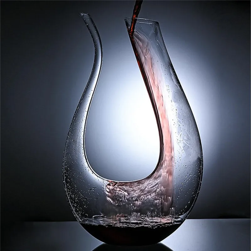Crystal Red Wine Whiskey Decanter Pourer Glass Brandy Decant Set Jug Bar Champagne Water Bottle Drinking Glasses Gifts