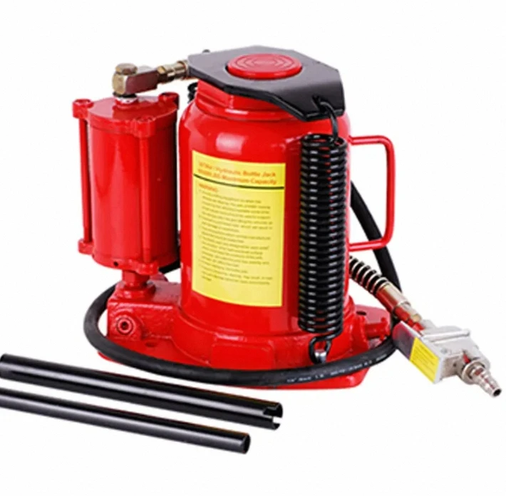 big red color hydraulic air bottle jack 30T car lifting
