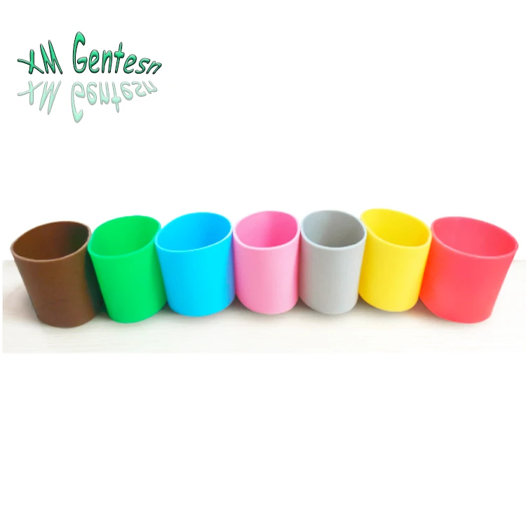 Custom Silicone Ceramic Cup Sleeves Coffee Mug Wraps Sleeves Glass Water Cup Sleeve