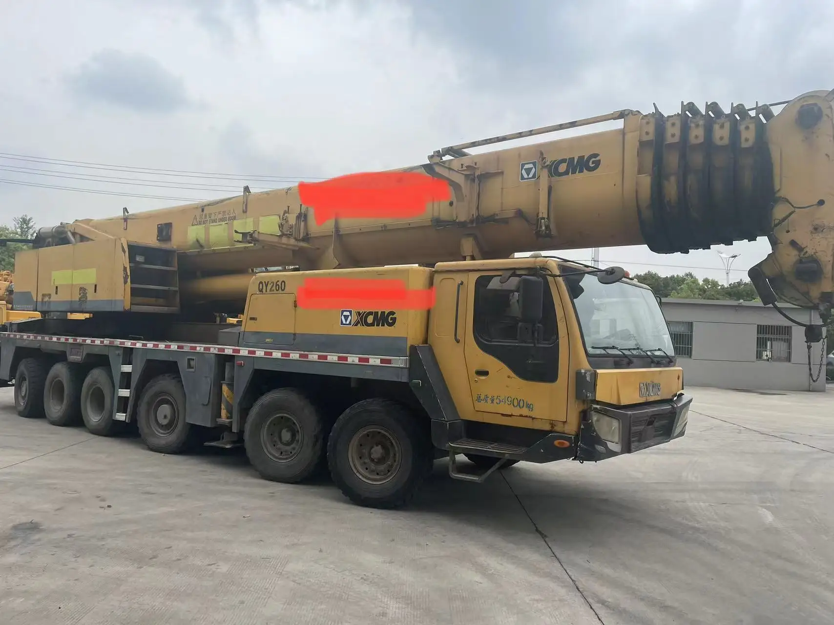 Second Hand XCMG QY130 Truck Crane130 Tons Lifting Capacity