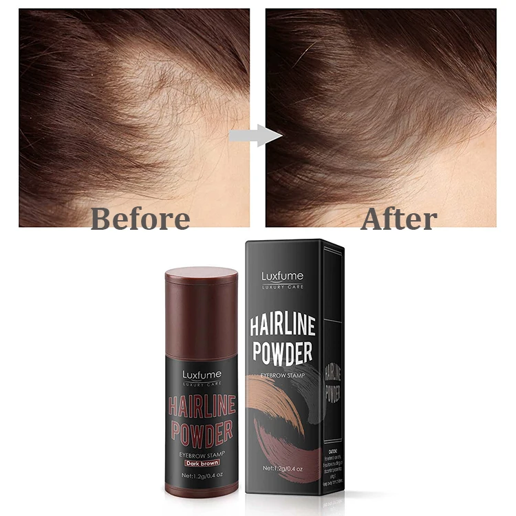 Private Label Hair Root Dye Instantly Color Shadow Cover Gray Hair Root Hair Touch-Up Hairline Powder