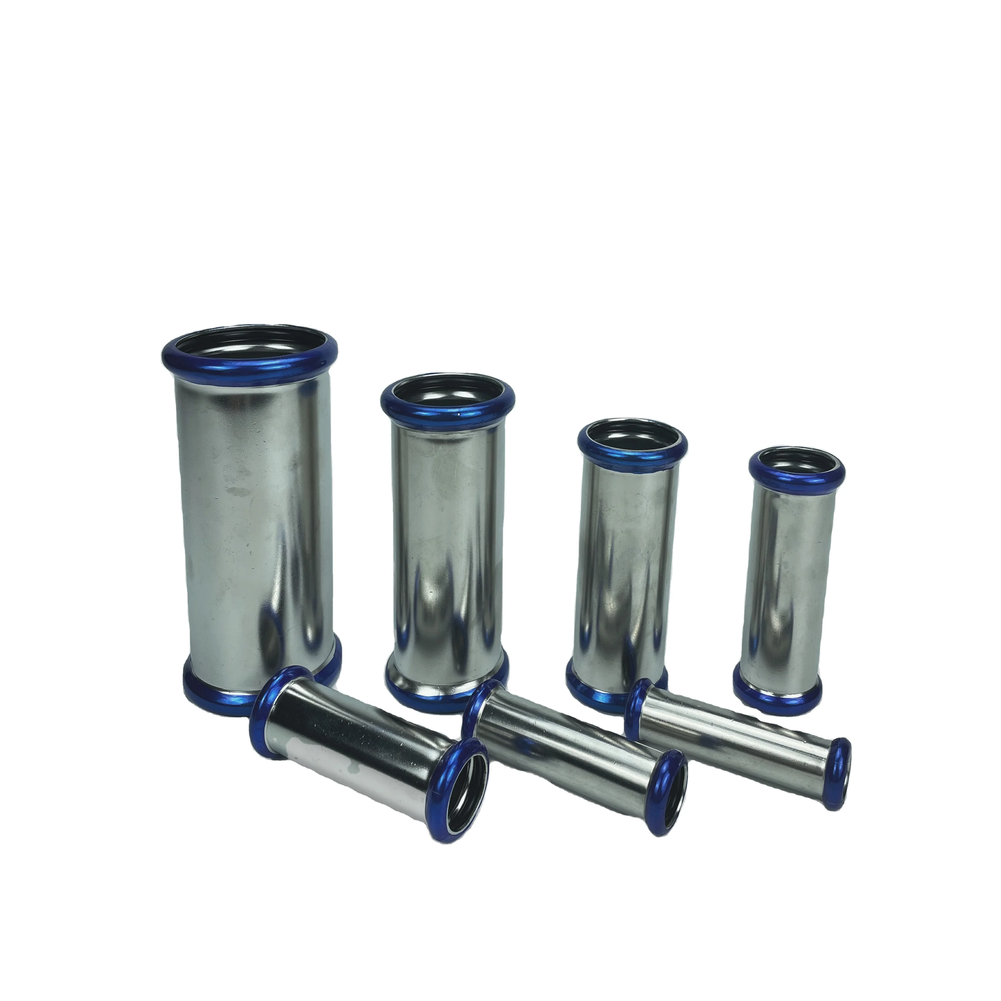 Вид, увеличенное изображение, DVGW 304 316L, превосходное качество, профиль типа M typeV из нержавеющей стали, пресс-фитинг, скользящая муфта