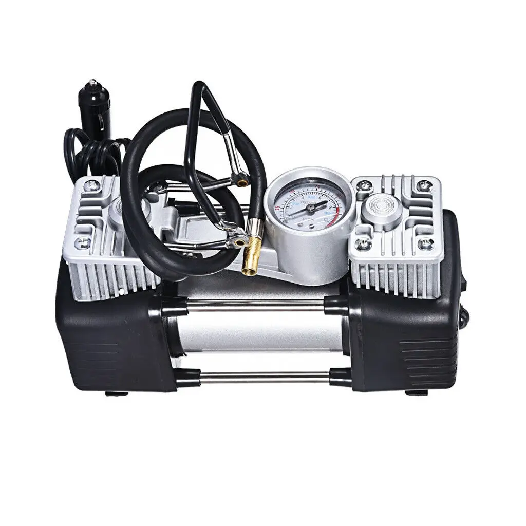 Auto Air compressor Car Tire Air Pump  Inflator with Digital Pressure Gauge Car Portable SUV Motorcycle Air compressor
