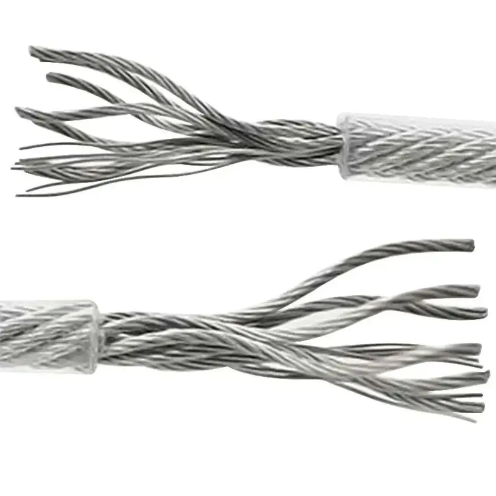 6X19+FC 12.0mm to 14.0mm PVC PE PP Coated Steel Wire Rope
