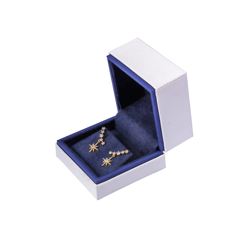 Romi Wholesale Custom High End Flip Top White Cardboard Gift Magnetic Paper Jewelry Packaging Box