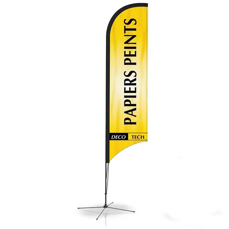 Bestful Signs Outdoor advertising promotion feather beach flag