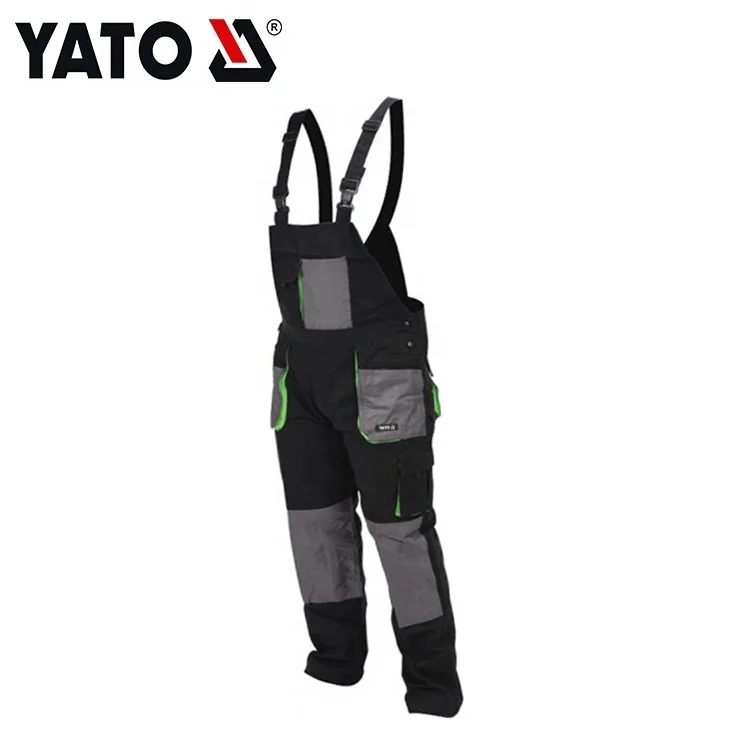 YATO Cheap Fashion Working Overalls Bibpants Size L/XL Grey And Black