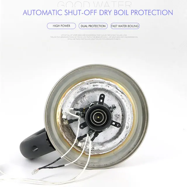 Home appliances cheap best electric stainless steel tea water smart kettle wholesale good quality stocks