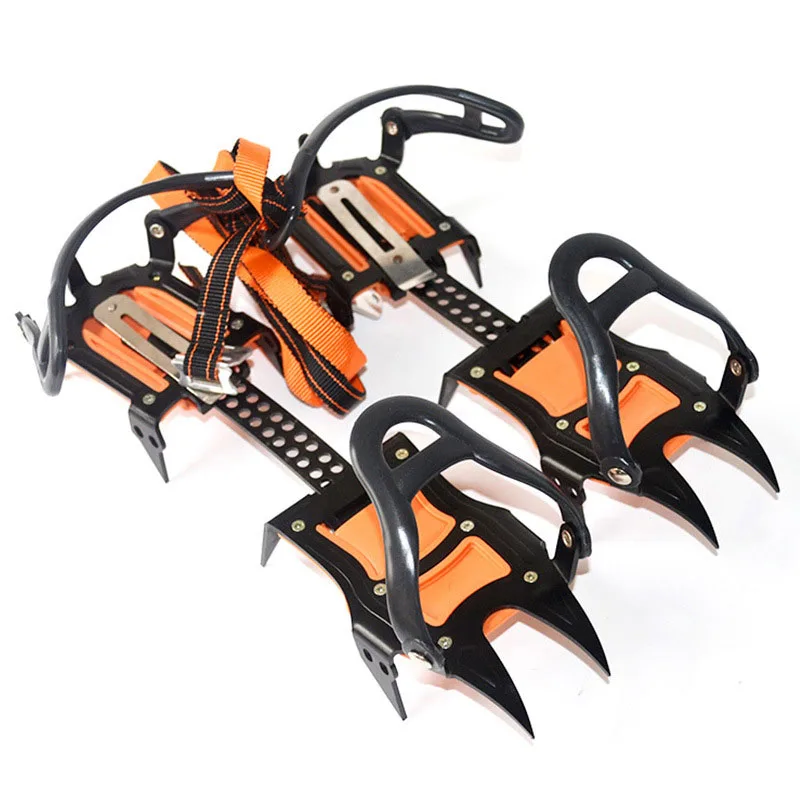 Прямые продажи с фабрики 10 зубчиками для коготь зимние сапоги льда коготь анти-скольжения лед гвоздь снег Тяговый обувь; Зимняя обувь