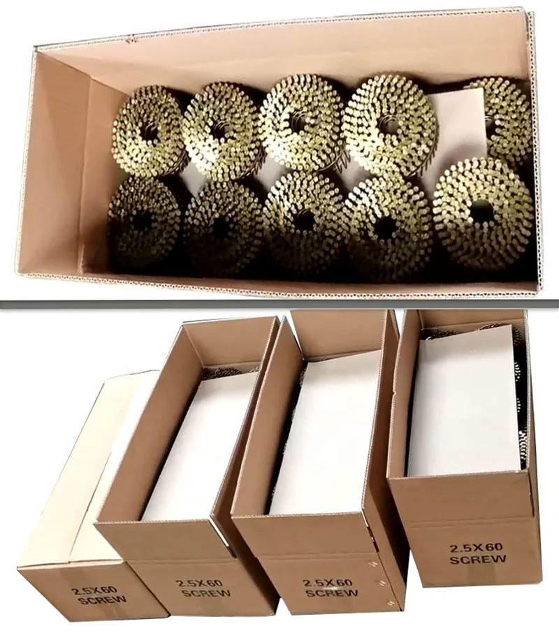 Factory High Quality Collated Coil Nails for Pallets Pneumatic Nail Gun Use