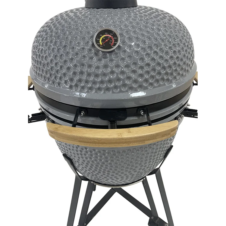 KAMADO Extra Large 25/18 Inch Ceramic Bbq Grill Smoker Charcoal Grill Barbecue Large Kamado Grill