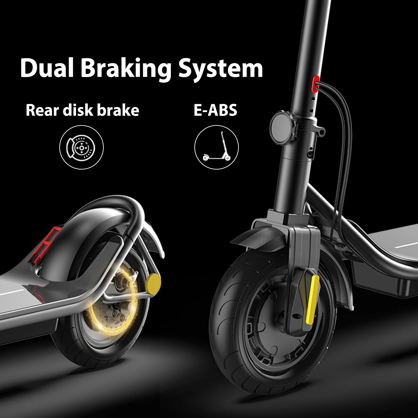 Urban drift S006 escooter Big capacity10AH battery 45KM long range 350W motor adults city electric scooter