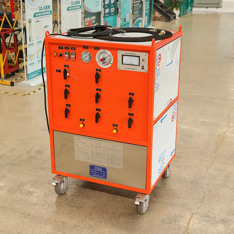 HVHIPOT GDQH-601 SF6 Gas Recovery Device Vacuumizing and Refilling Devices For Switchgear