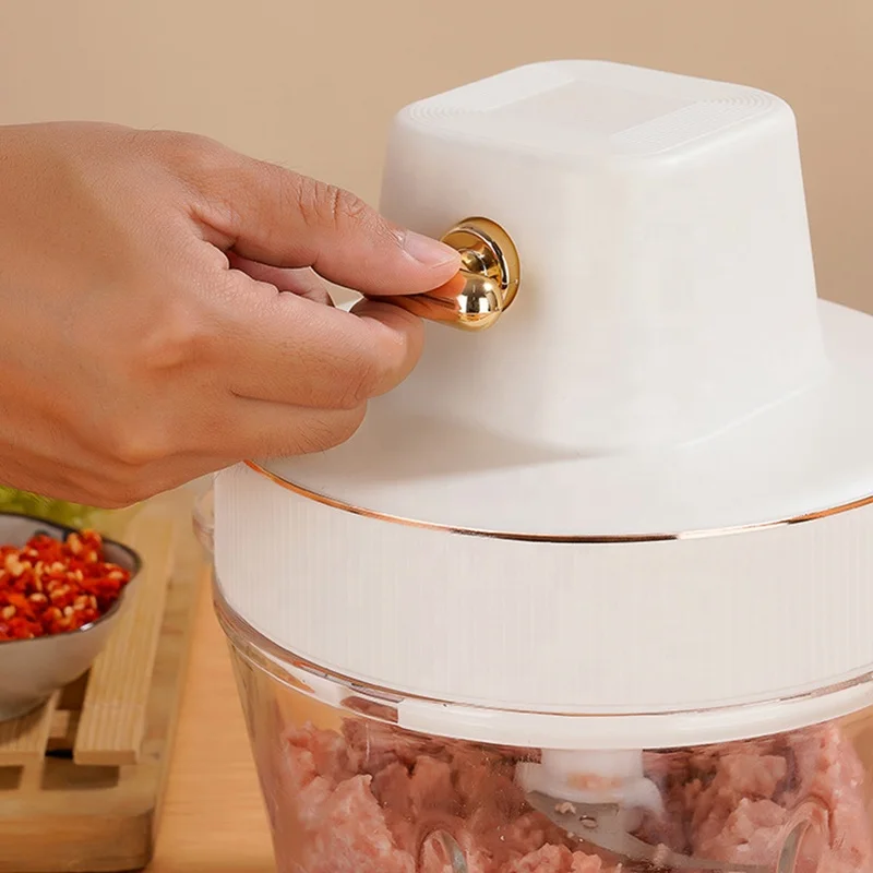 Home Kitchen Food Blender Grinder Household ManualFood Processors Vegetable Chopper Electric Mini Food Processor