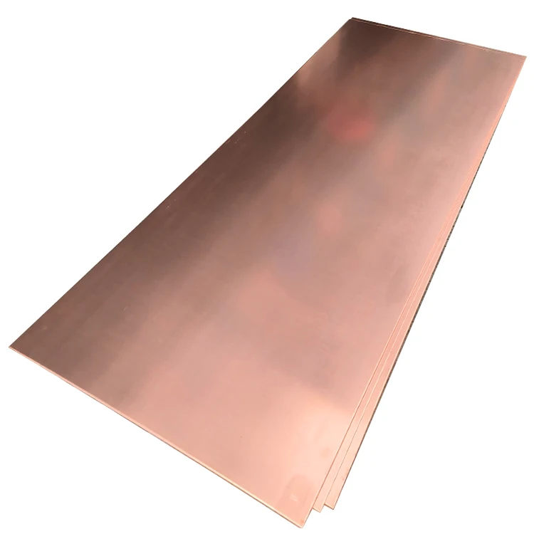 High Purity 99.99% C10100 C11000 C12200 Factory Supply High Quality Copper Sheet Cathode Copper Plate