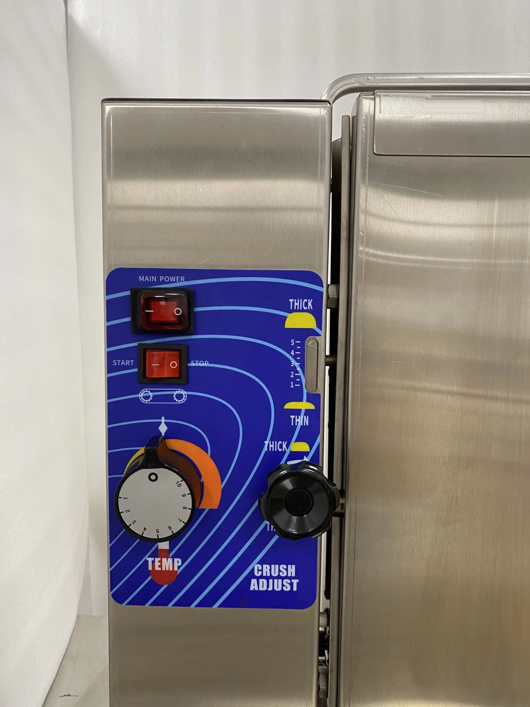 Shineho Best-selling burger patty making machine commercial  vertical contact toaster for food shop