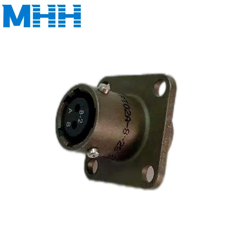 PT02A-8-2S   Waterproof IP67 PT Series 26482   rj45 splitter  Amphenol original circular connectors