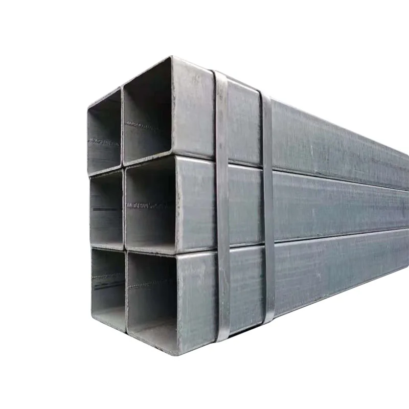 Galvanized Tubular Steel Gi Steel Square Pipe Hot Dip Galvanized Square Pipe