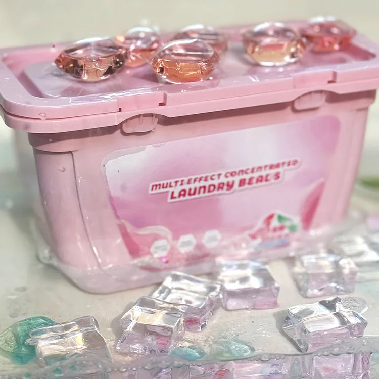 5 in 1 Washing Laundry Detergent Pods Beads with Laundry Scent Booster Bead