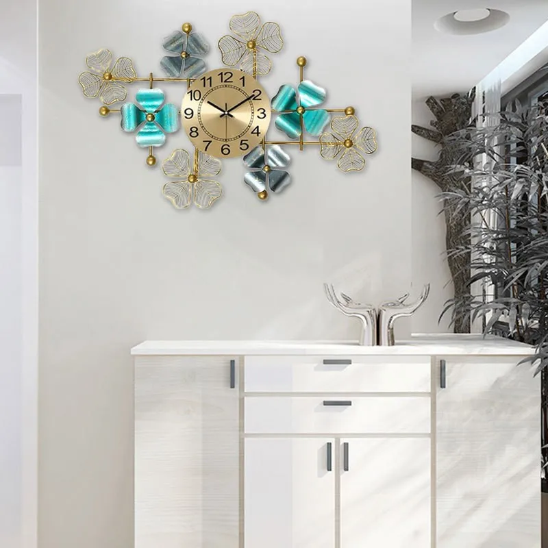 European style home fashion creative clock living room luxury atmosphere art wall clock restaurant clock personality wall watch