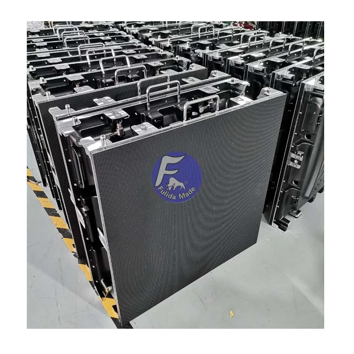 fulida display made Factory customization P3 unit 576x576mm led panel for advertising indoor led video wall