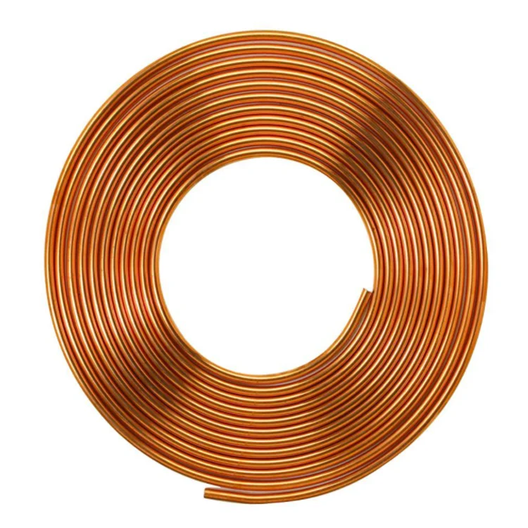 Copper coil pipe ASTM B280 C12200 c2400 pancake copper coil tube air conditioning refrigeration copper coil pipes tube