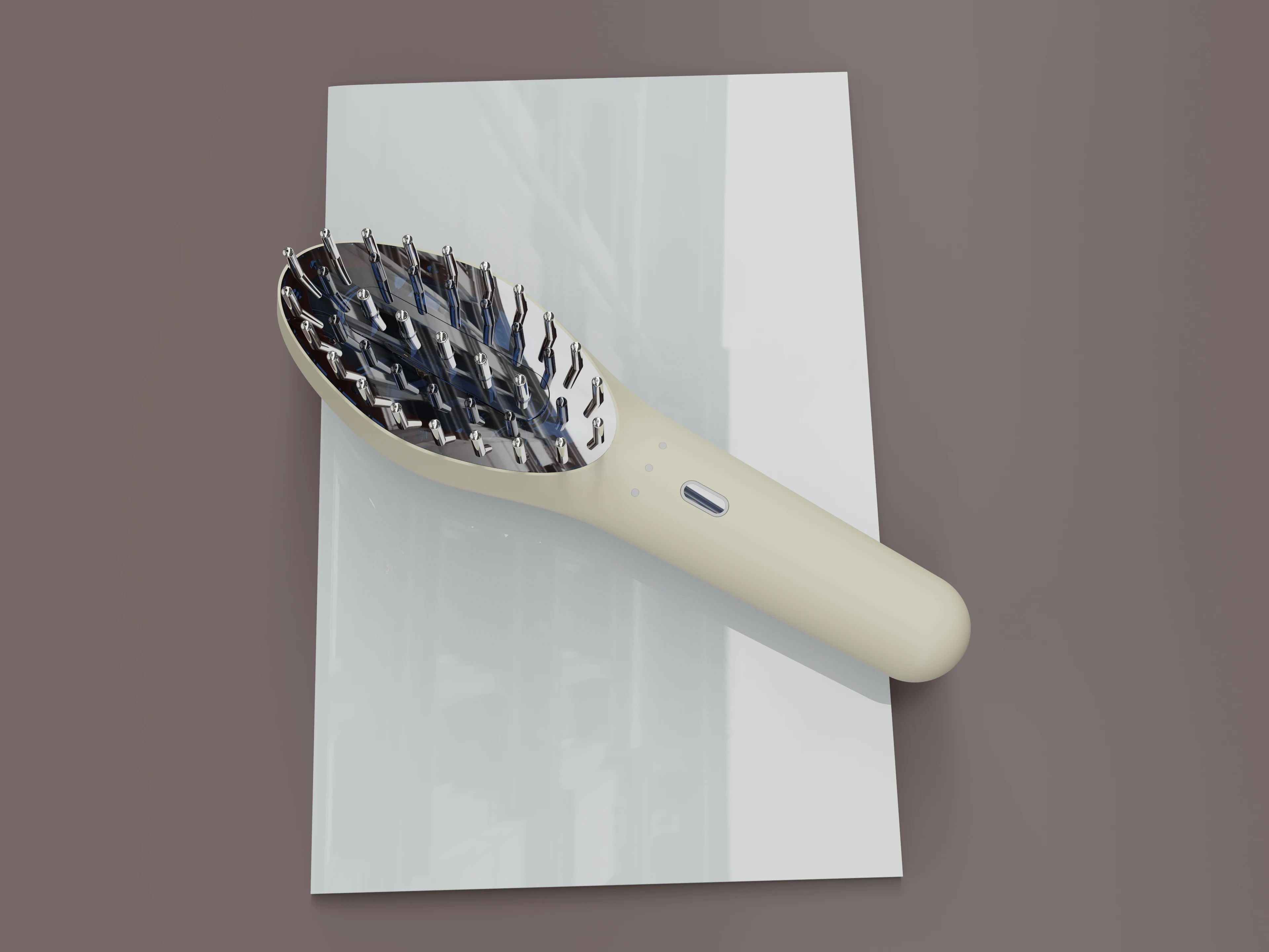 Latest Electric Smart Scalp Massager Scalp Massage Comb High Frequency Vibrating Hair Regrowth Comb With Oil Compartment