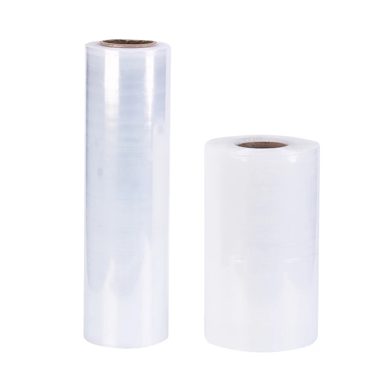 
High quality manufacturers direct sales plastic roll transparent PE transparent stretch film packaging materials 