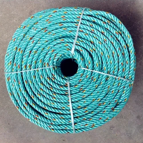 3 strands twisted pp danline rope for marine rope